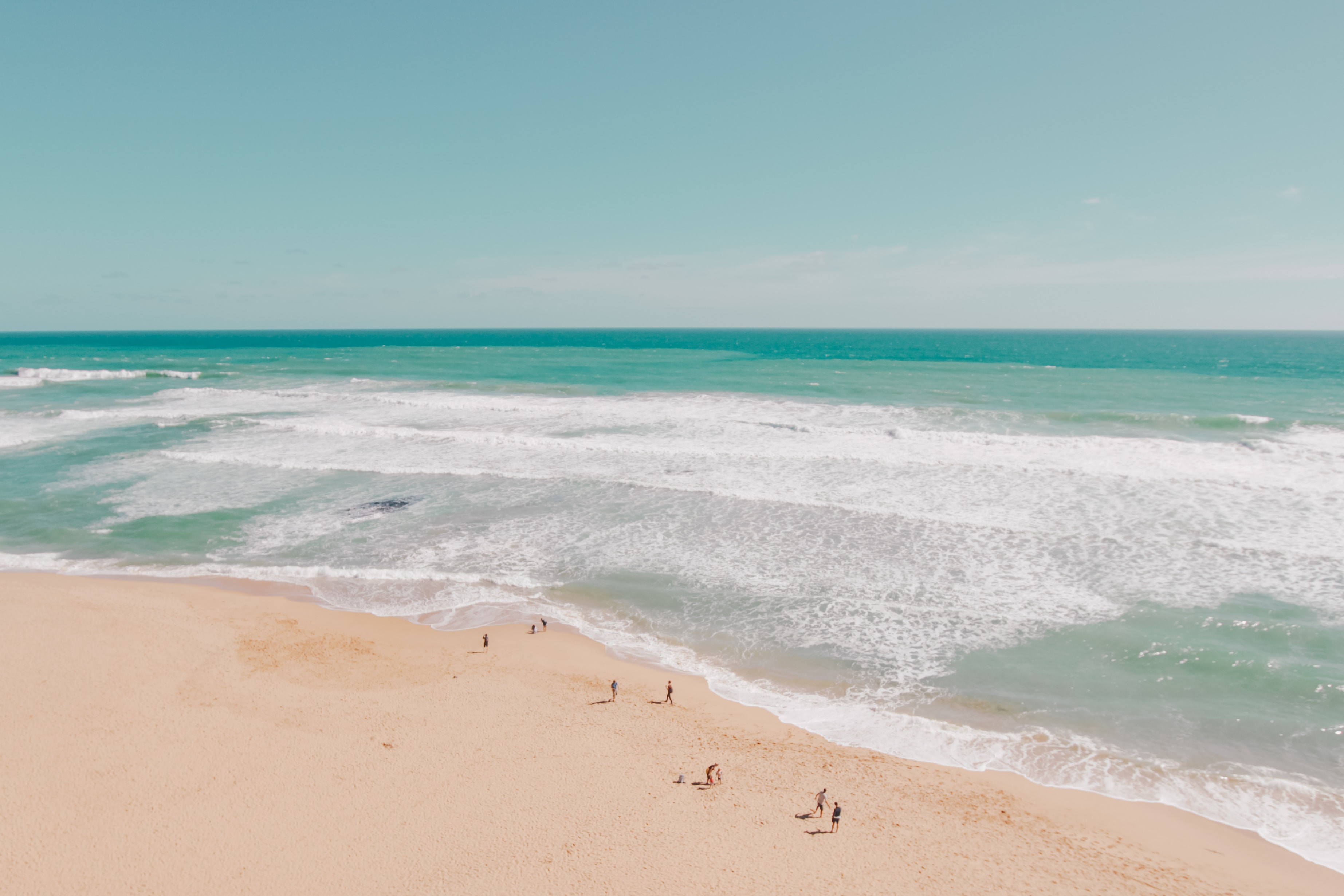 Photo of people on a beach