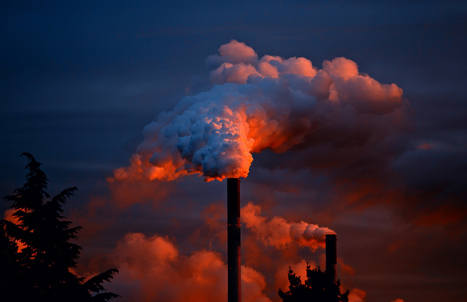 smoke stacks