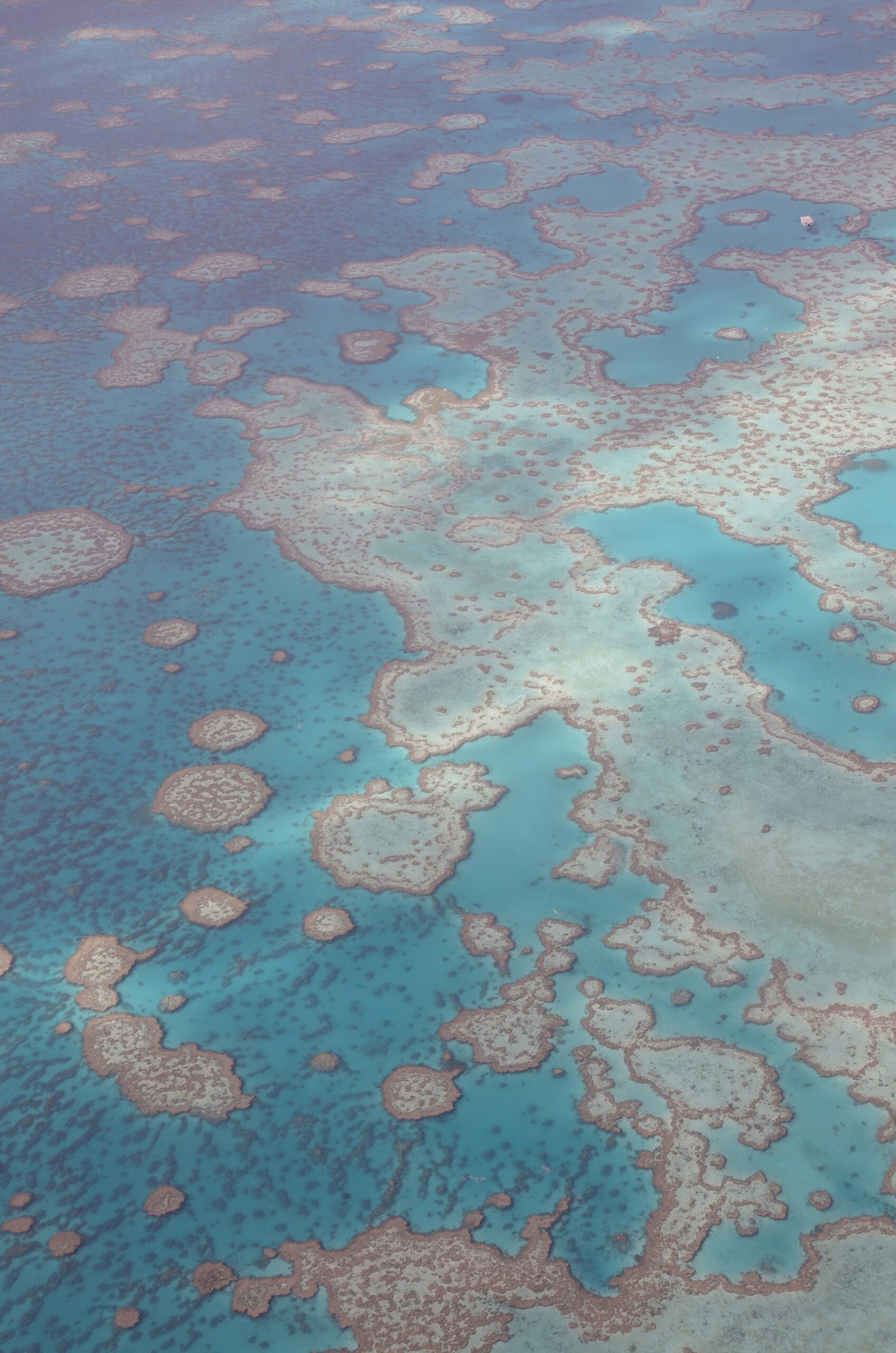 Great Barrier Reef birdseye view